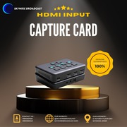 Use HDMI input Capture Card 4k to 3.0 USB / Window  output 