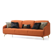 Styx Sectional 3 Seater Velvet Sofa