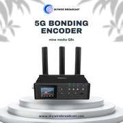 4K live streaming via 5G Bonding Encoder  