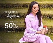 Half-Price Happiness,  Flat 50% OFF At SHREE