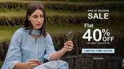 End of Season Sale,  Flat 40% OFF on Latest Collection