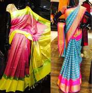 traditional Kanchipuram and wedding silk sarees in Mumbai