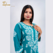 Chikankari kurti for Women