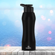 Speedex Water Bottle 1 Ltr Stainless Steel Black 
