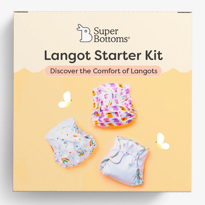 SuperBottoms Langot Trial Kit - Soft & Safe Baby Langot
