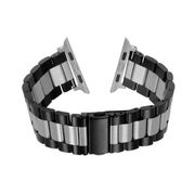 Black Metal Strap Watches by Omax