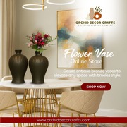 Buy Stylish Flower Vases Online – OrchidDecorCrafts