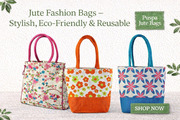 Jute Fashion Bags – Stylish, Eco-Friendly & Reusable