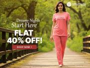 Women’s Pyjama Sets – Flat 40% OFF
