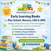 Early Learning Books for Play School,  Nursery,  LKG & UKG