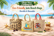 Eco-Friendly Jute Beach Bags – Durable & Reusable
