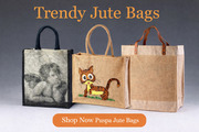 Trendy Jute Bags for Shopping & Travel