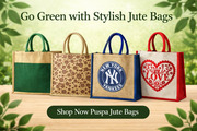 Go Green with Stylish Jute Bags