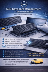 Dell Keyboard Replacement in Bommanahalli | Fast & Affordable Service