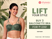Women's Balconette Bras Online | Buy 3 for ₹1299 | Shyaway