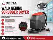 Walk Behind Scrubber Dryer - Delta Solutions
